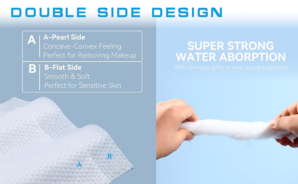 disposable face towel