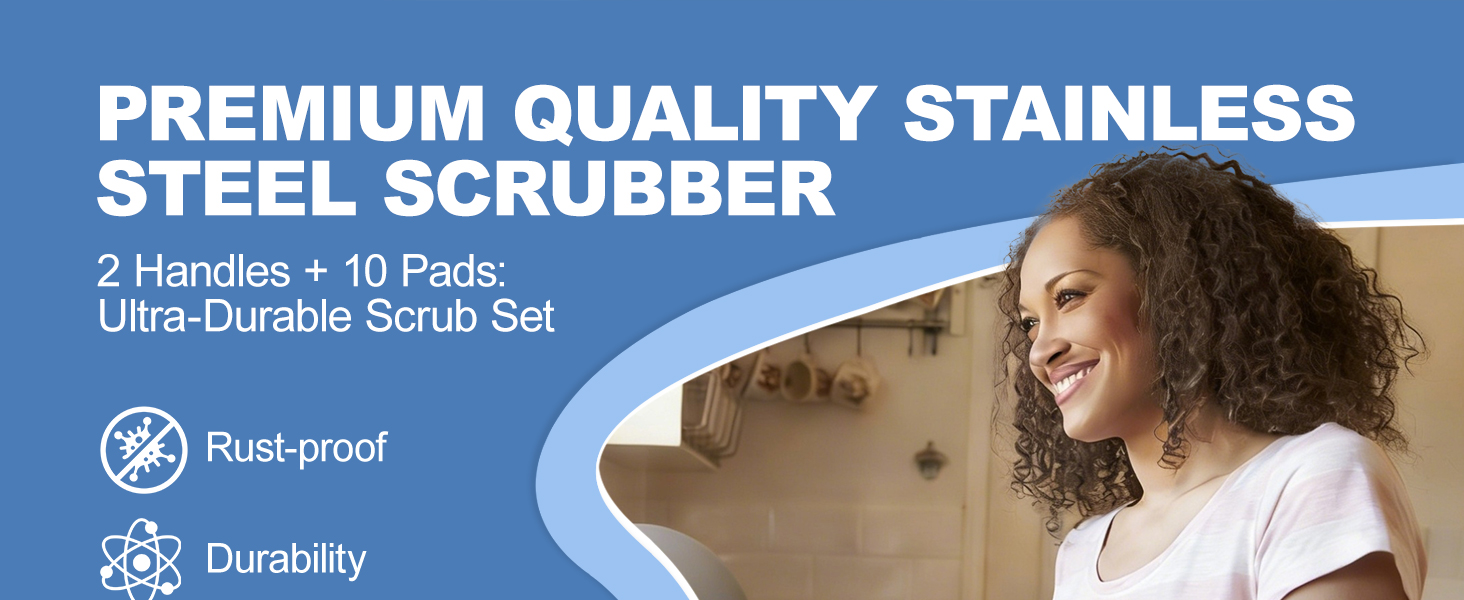 steel wool scrubber