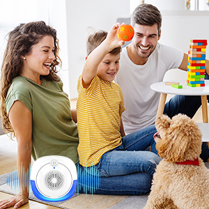 ultrasonic pest repellent is inaudible and harmless to humans, dogs, cats, and infants