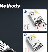 New Version Converter, 110V AC to 12V DC Converter Power Supply 12V 360W 30A DC Switch Transforme...