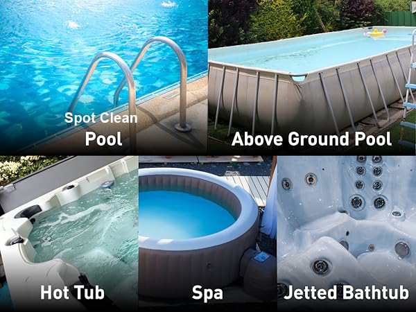 Pool spa hot tub vacuum Cleaner