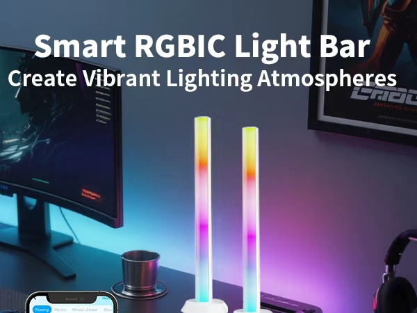 brightness settings are super customizable, from a soft ambient glow to full-blown color party mode