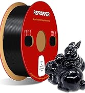 RepRapper Temperature Change 3D Printer Filament, Puple to Pink 1.75 PLA, Beautiful Color Change ...