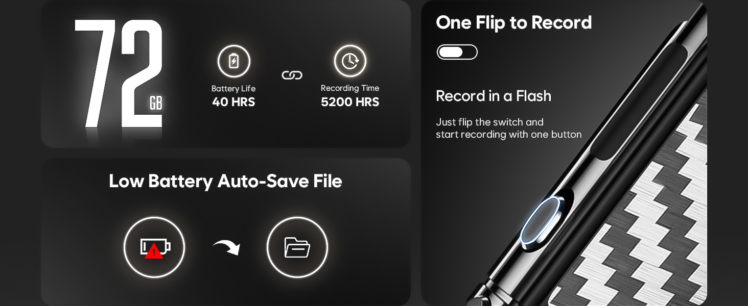 advanced voice recorder device