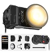 ZHIYUN MOLUS X200 Bi-Color Combo 200W Video Light [Official] Handheld Professional Photography Li...