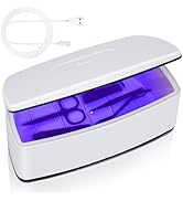 Nail Tools Sterilizer, Double Tube Blue Light Clean Function, USB Plug-In, 1l Large Capacity For ...
