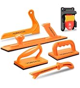 POWERTEC 72101 Push Block and Push Stick 5-pc Set and 120V/230V Safety Locking Switch for Table S...