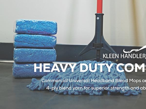Mop head refills commercial industrial heavy duty house cleaning supplies refill heads products