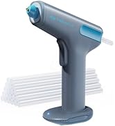 Tilswall Motor-Driven Cordless Hot Glue Gun, Auto Dispensing Dripless Glue Gun, 15s Fast Preheati...