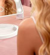 lighted make up mirror