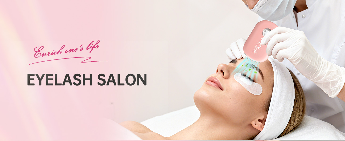 7 lash extension fan eyelash fan