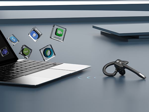 M-ONE Bluetooth headset compatible with conference software