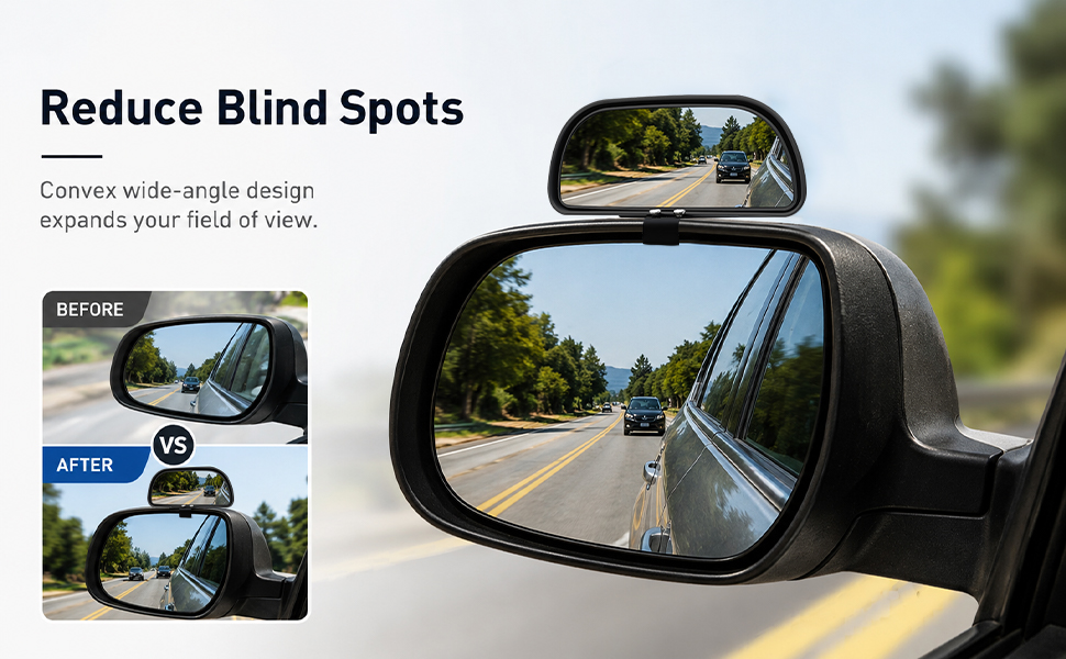 Reduce blind spots
