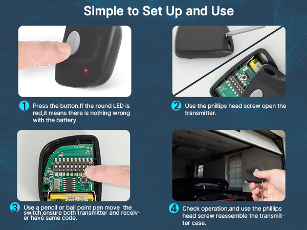 garage door opener remote