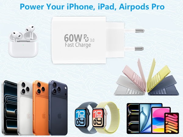 iPad, Airpods Pro, iPhone