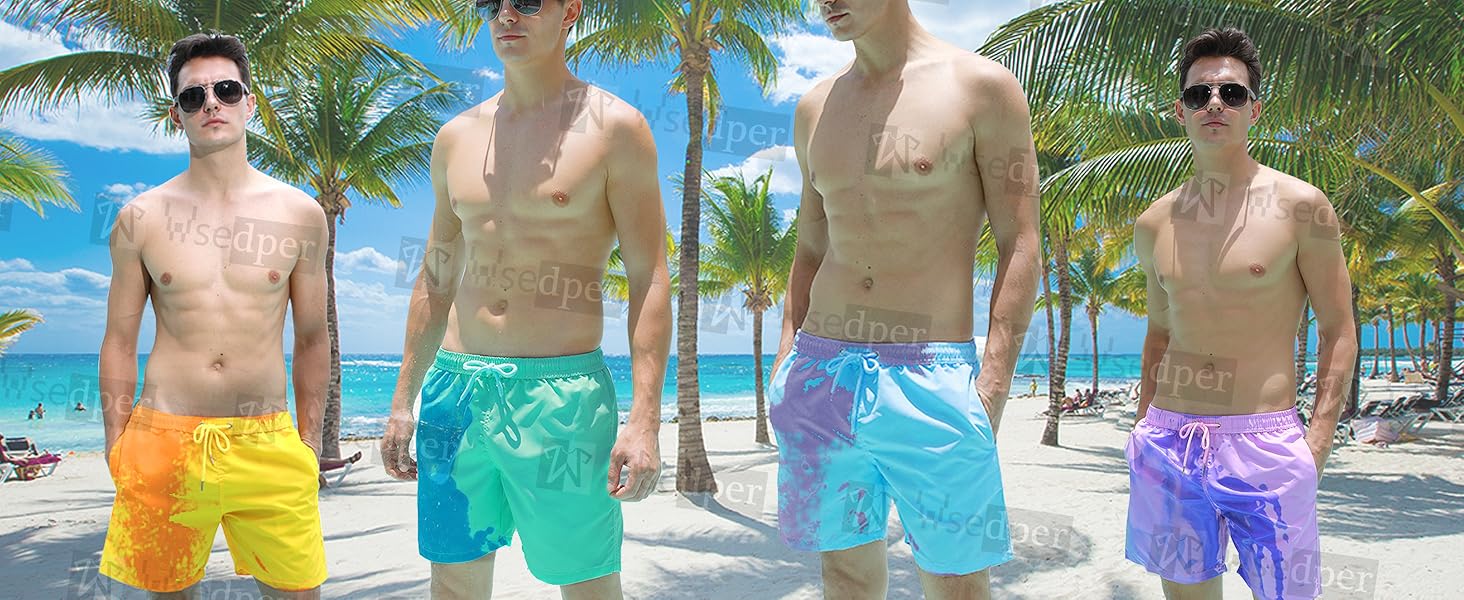 Color Changing Swim Trunks