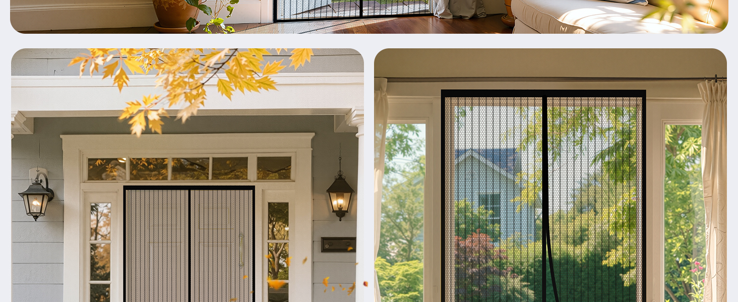 Magnetic Screen Door