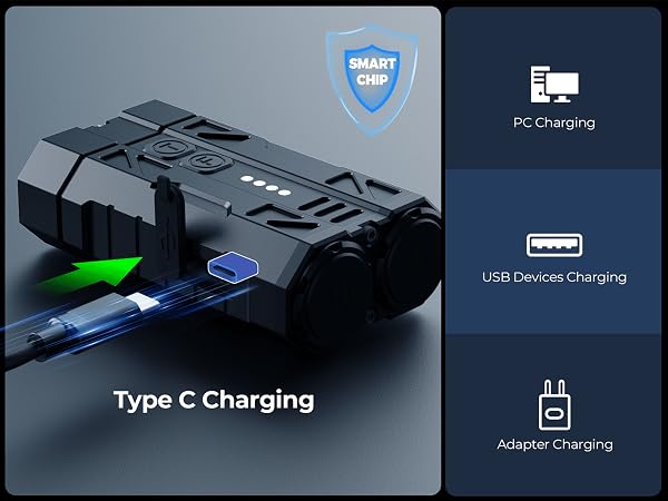 rechargeable flashlights