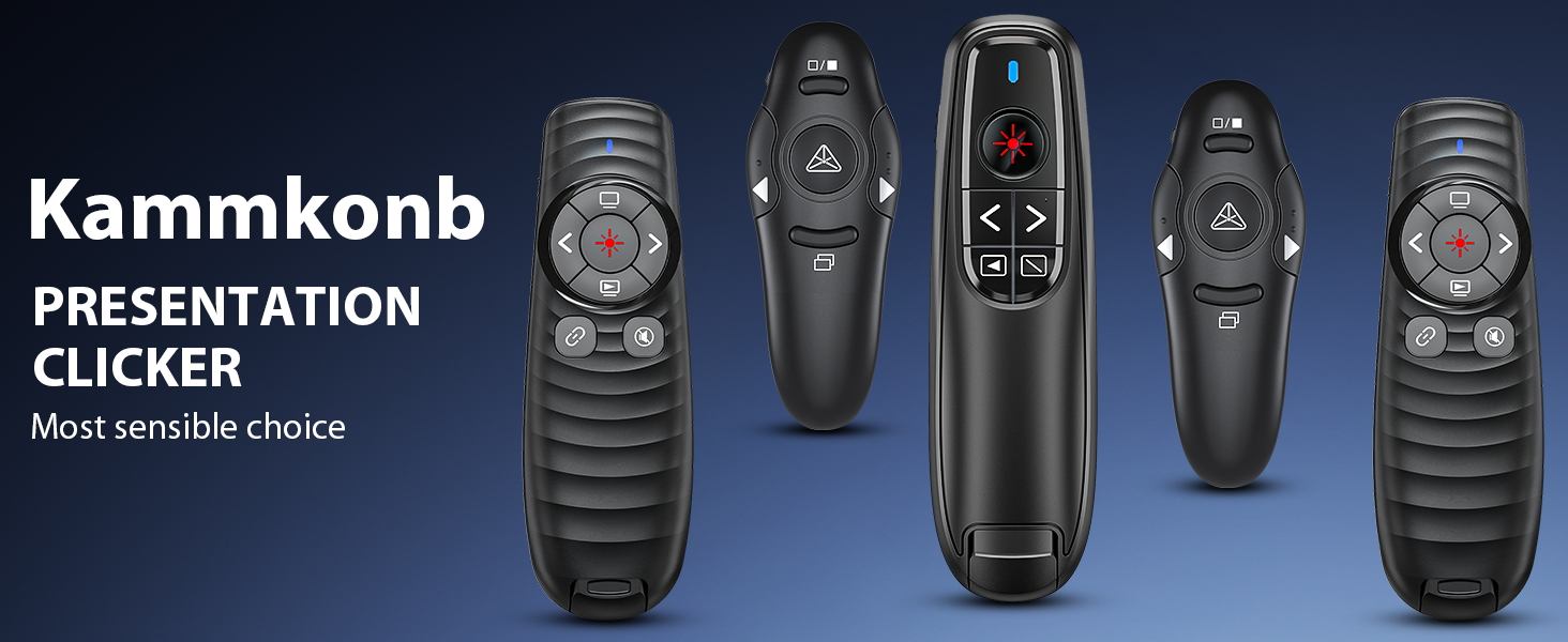 presentation clicker from Kammkob