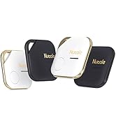 Nutale AirPro Key Finder Tag (iOS Only), Bluetooth Tracker Item Locator with Key Chain for Keys P...