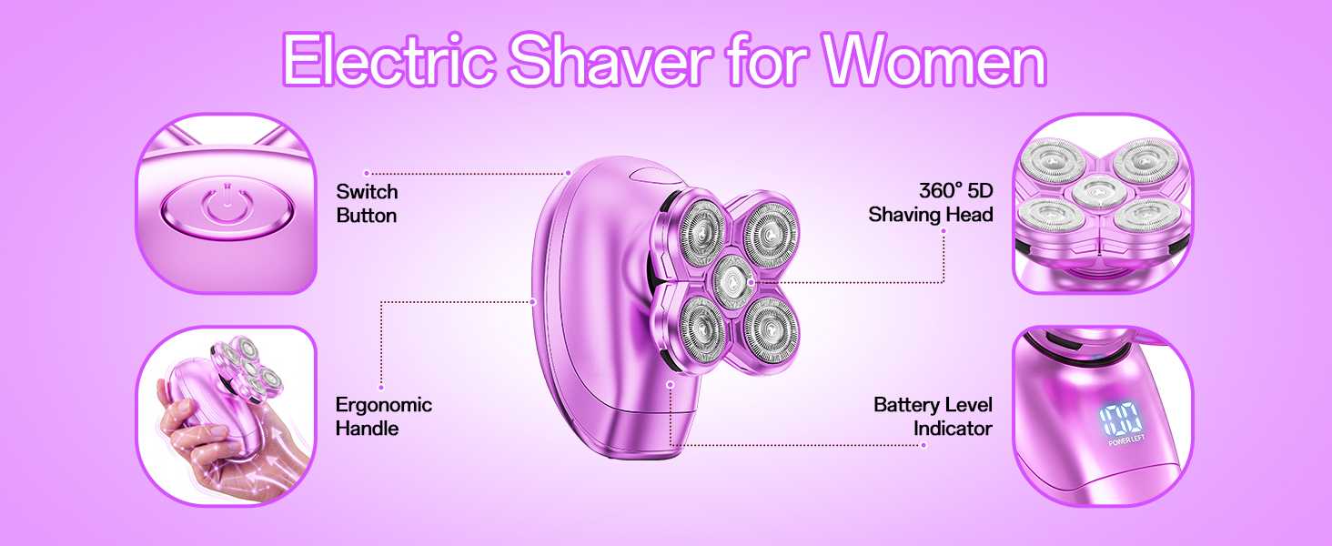 electric razors for women