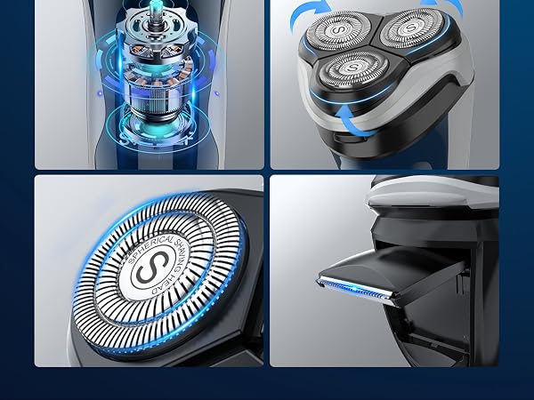 electric razor for men face