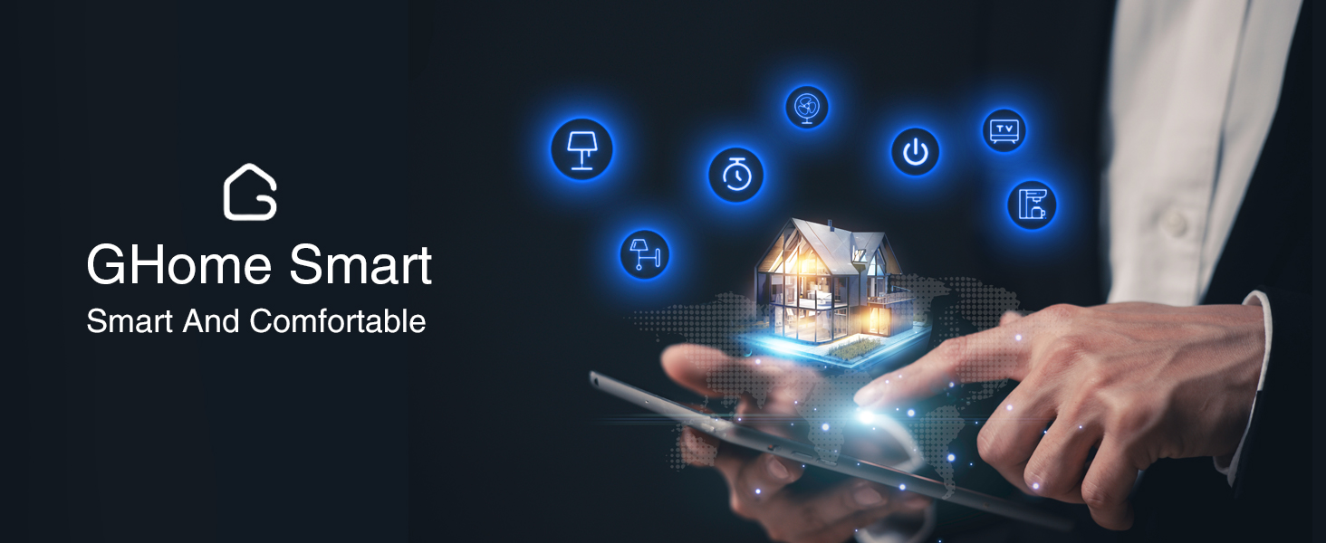 [Upgraded Version] GHome Smart Mini Plug Compatible with Alexa &amp;amp; Google Home