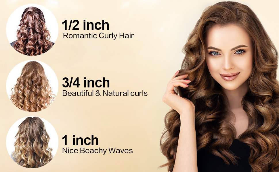 3/4 Inch curling iron