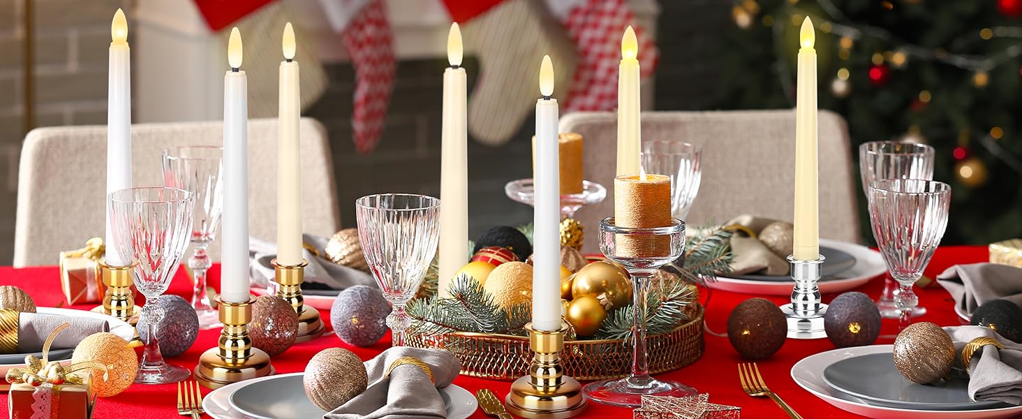 Battery operated window candles