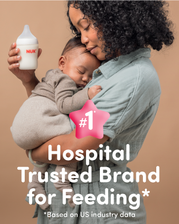 NUK #1 hospotal trusted brand baby mom anti-colic straw perfect match 1st choice cup pacifier bottle