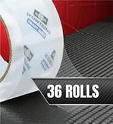 Heavy Duty Packing Tape Clear Ultra Strong Packaging Tape Refills for Shipping Moving Sealing