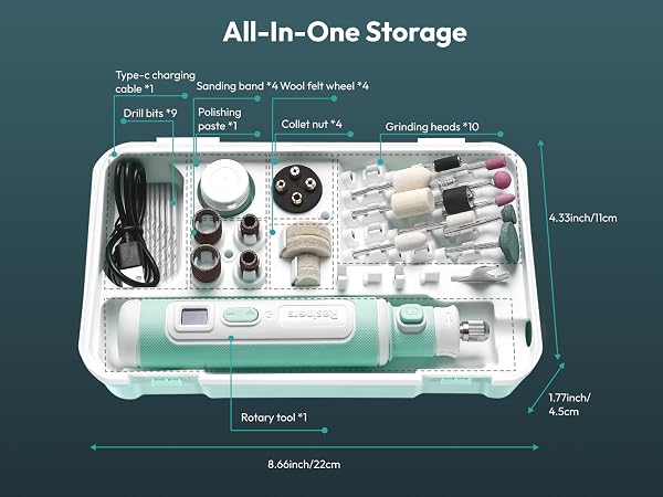 Resiners Cordless Rotary Tool Kit
