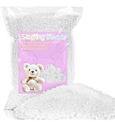 RAINFLOW 420g/14.8oz Plastic Stuffing Beads - Plastic Weighted Stuffed Beads Poly Pellets,Polyeth...
