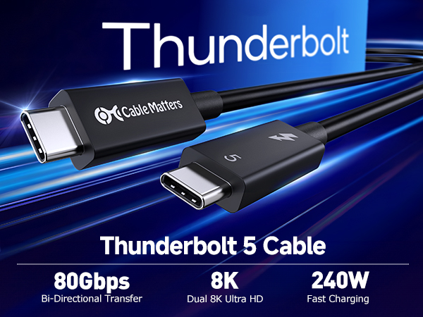 Thunderbolt 5 Cable