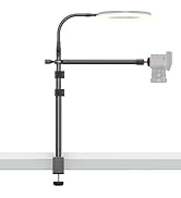 Overhead Camera Mount Desk Stand, 13.4-31.9" Height Articulating Top Down Camera Mount with C-Cla...