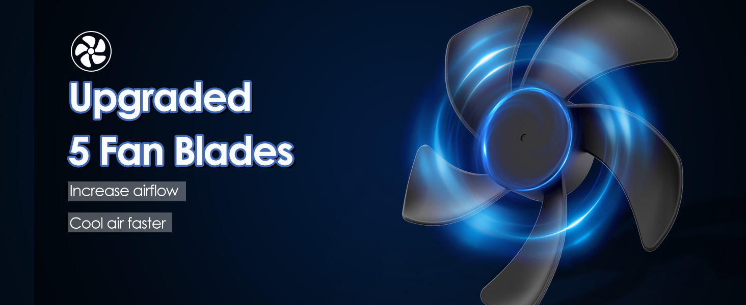 5 Fan Blades
