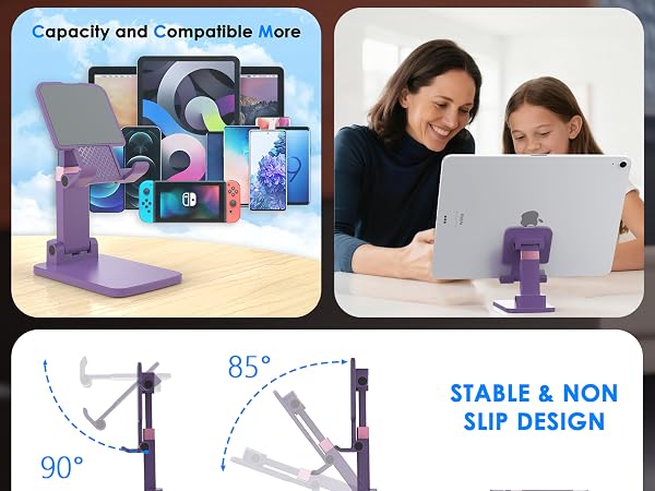 Capacity and Compatible More stable &amp; non slip design