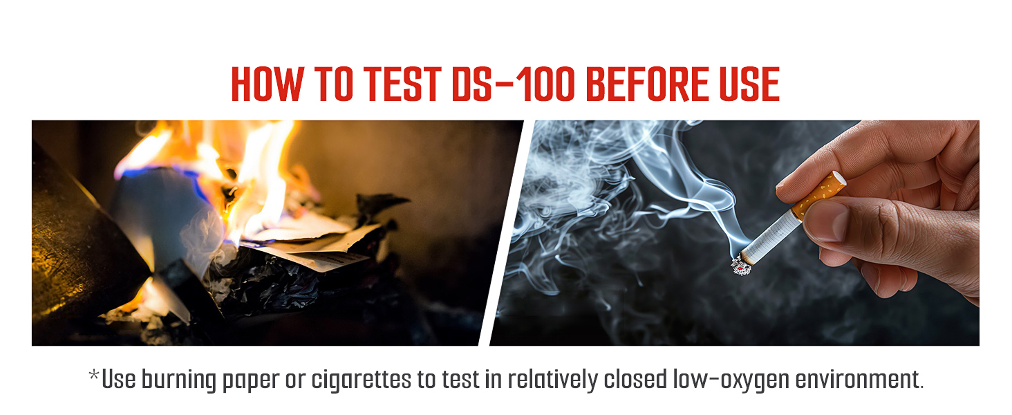 Use Burning paper or cigarettes to test in relatively closed low-oxygen environment.