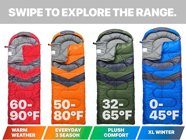sleeping bags for adults