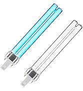 coospider-repta 2 Pack 13 Watts UV UVC G23 Base Germicidal Ultraviolet Light Bulb Compatible w/Je...
