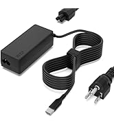 65W USB-C Laptop Charger for HP EliteBook &amp; ProBook, Type-C PD Power Adapter, Compatible with Chr...