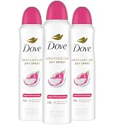 Dove Advanced Care Antiperspirant Deodorant Spray for Women 3 Pack Dragon Fruit &amp; Coconut Cream 7...