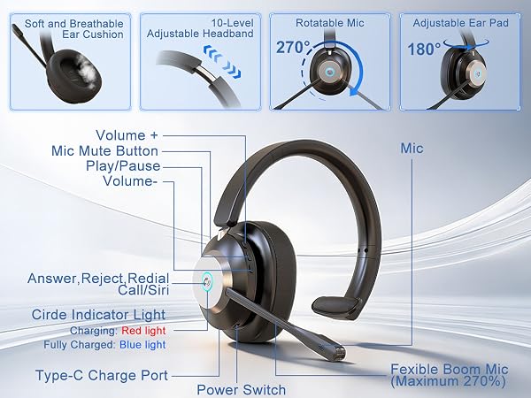 truck driver bluetooth headset