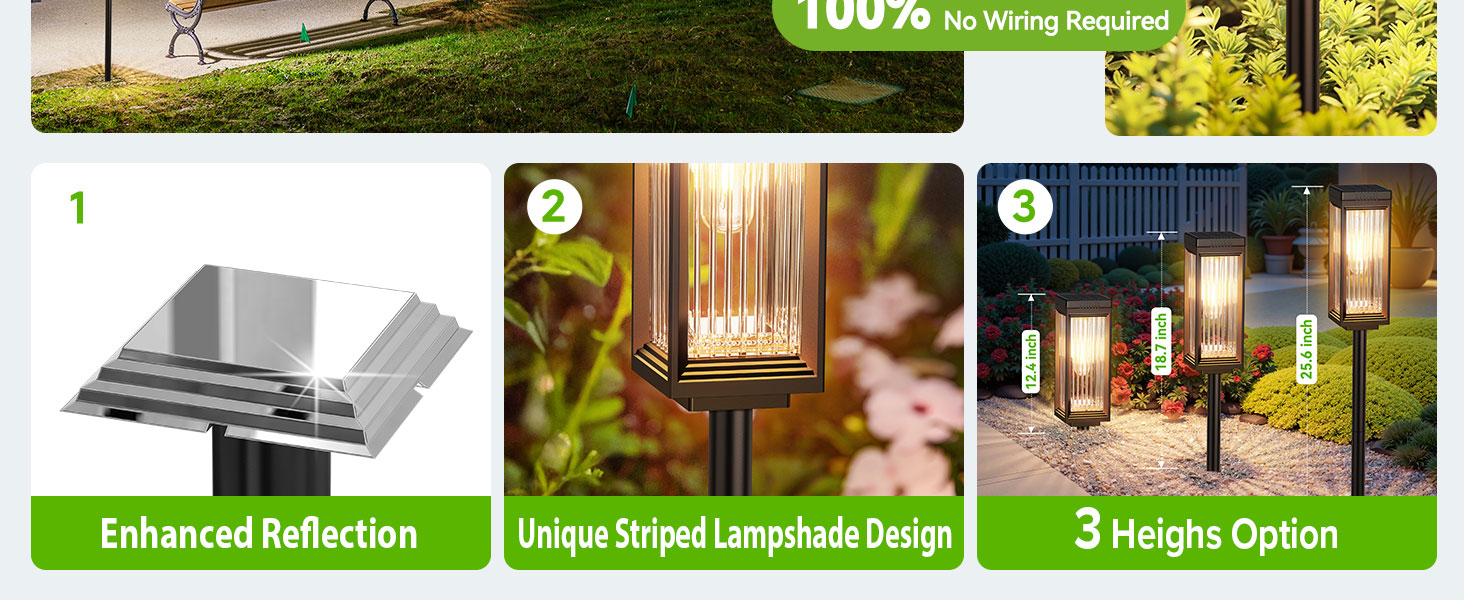solar pathway lights