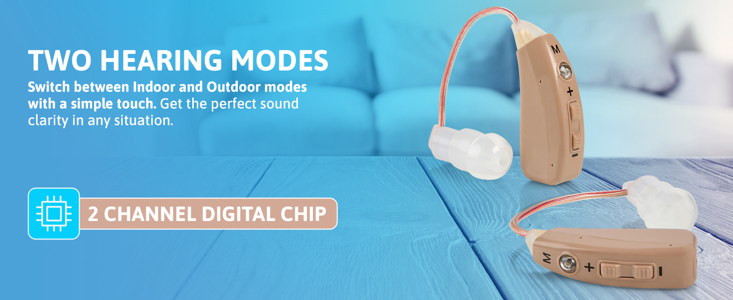 noise reduction hearing amplifiers