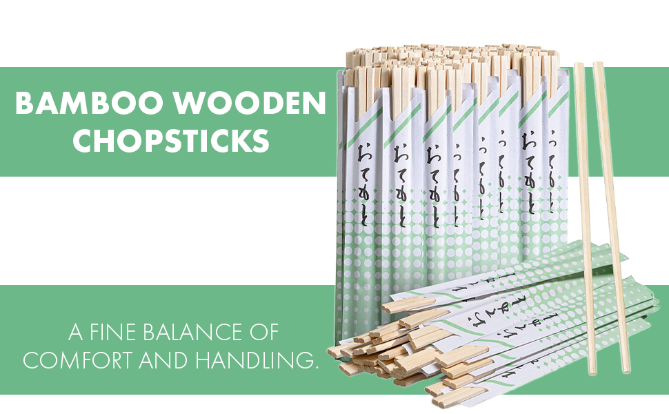Bamboo Wooden Chopsticks | Cooking Chopstick | Sturdy Smooth Finish Chop Sticks