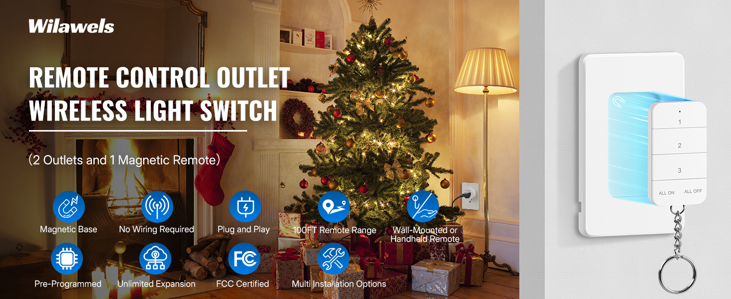 WILAWELS Wireless Light Switch