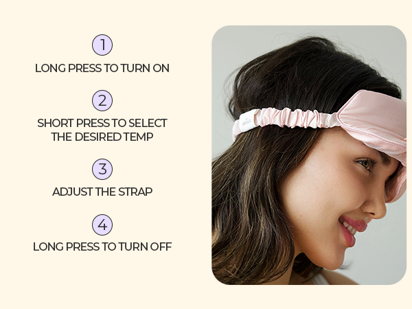 heated eye pad hot eye compress