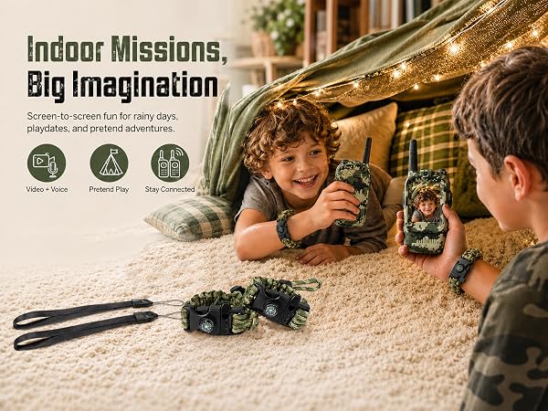 walkie talkies with video