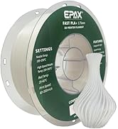 EPAX High Speed PLA+ 3D Printer Filament, Fast PLA 3D Printing Filament, 1.75mm, Dimensional Accu...
